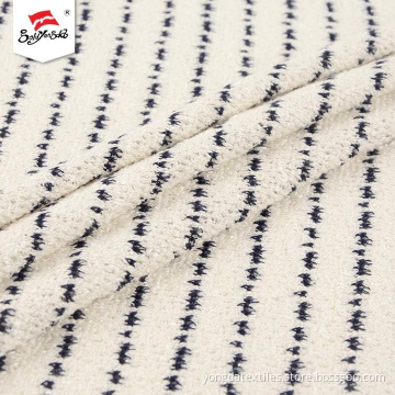 Fancy Stripe Spandex Knit Hacci Fabric